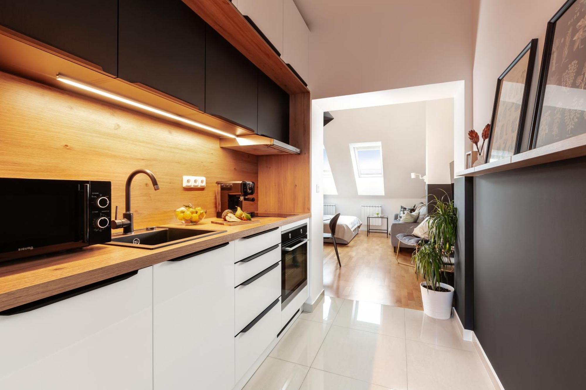 Turnkey I Vineyard Terrace Apartments Prag Zimmer foto